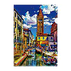 GALLERY misutawoのイタリア ヴェネツィアのサン・バルナバ橋 Clear File Folder