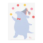 バクのSHOPのジャグリング① Clear File Folder