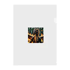 cotaro_worksの勇敢なドラゴン リアルワールド風 Clear File Folder