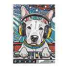 Bull Terrier ParadeのDJヴィンセント クリアファイル