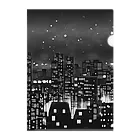 MEGROOVEの都会の夜景🏙 Clear File Folder