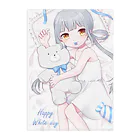 ライセ教物品販売所のWhiteday 2024 Clear File Folder