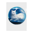 Sacret Animals in your headのSecret CAT in your head 聖なる猫 Clear File Folder