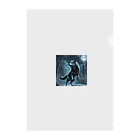 HUNTING DOGSのMoon Wolf Clear File Folder