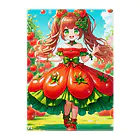 bottaの可愛い、トマト、リコピン Clear File Folder