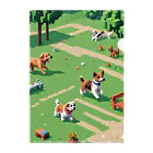 temtemの友達と遊ぶ犬 Clear File Folder