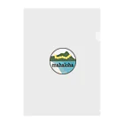 mahaloha808のmahaloha 丸ロゴ クリアファイル