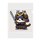 にゃんラボの武士にゃんこ クリアファイル