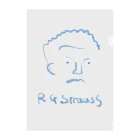 OSHIYOMANのリヒャルト・シュトラウス　R.Strauss /  R.G.Strauß  クリアファイル