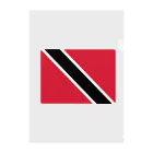 お絵かき屋さんのトリニダード・トバゴの国旗 Clear File Folder