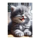 kangekiのあかんべにゃんこNo.4 Clear File Folder