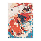 AQUAMETAVERSEの錦鯉と一緒　なでしこ1478 Clear File Folder