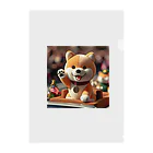 dcgnori／ワンコ画像の凱旋パレードメダリスト柴犬 Clear File Folder