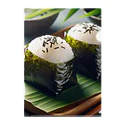 日本の風景 COOL JAPANの日本の風景:お母さんの味''おにぎり" "おむすび''、Japanese scenery: Mom's taste rice balls "Onigri" "Omusubi" クリアファイル