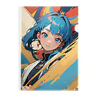 限界オタクの新境地の青山カヲル Clear File Folder