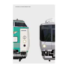 sushima_graphical_trainsの和歌山の列車No.5_381系 / 117系 Clear File Folder