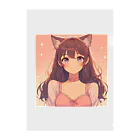 yos-1292583のねこニコばん Clear File Folder