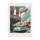 がーるずしょっぷのVintage American City Clear File Folder