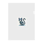 Cute Animal SHOPのメカニカルな猫 Clear File Folder