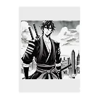 namidamakiの屋上侍 Clear File Folder