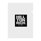 HILLTONRICHのHIRRTON RICH 公式アイテム Clear File Folder