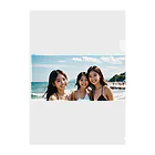 studio eizoの海で出会った三人娘！女子大の旅行サークルでぇ～す Clear File Folder