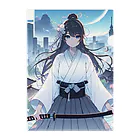 ISLG_AiのAIショップの刀と都市の詩：静寂の中の力強さ Clear File Folder