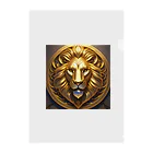 タカヤマ・サイトの金獅子の紋章・プライド Clear File Folder