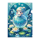 miuhaduの「水辺の妖精の輝き」 Clear File Folder