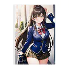 杉ぃ丸AI絵師の愛ちゃんクリアファイル Clear File Folder