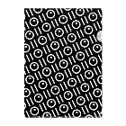 101DESIGNの101DESIGNのフルグラフィック(白) Clear File Folder