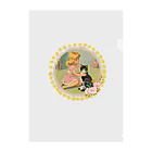 Ellieの女の子の愛する子猫 Clear File Folder