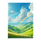 Rパンダ屋の「美しい緑の風景」グッズ Clear File Folder