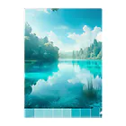 hana2ginの Almost Transparent Blue. Clear File Folder