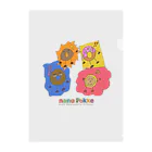 Kids Designer's Shopのドーナツの世界 Clear File Folder