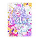 いえなしバツのいなしバツ退院祝いクリアファイル Clear File Folder