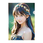 終わらない夢🌈の美しい少女✨ Clear File Folder