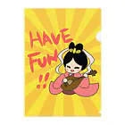 快晴亭のはぶふぁん！べんざいてんさま☆ Clear File Folder