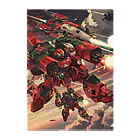 AQUAMETAVERSEの甲冑戦隊地球防衛軍　Tomoe bb 2712 Clear File Folder