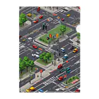 ft141104の「都会の信号 道路マップ」 Clear File Folder