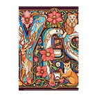 nico251の動物たちで描かれた文字　”YES” Clear File Folder