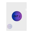 YumintjのINTJ Purple クリアファイル