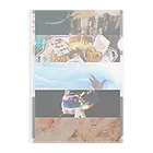 Fantasy nightのfantasìa Clear File Folder
