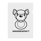 monmocorinsのmonmocorins クリアファイル