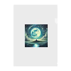 KIglassesのDream Under the Starry Sky - 星空の夢 Clear File Folder