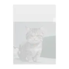 碧月の猫 クリアファイル