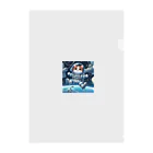 フルヤの宇宙で漂う宇宙飛行猫 Clear File Folder
