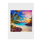 HOSHI-TANEKO🌠の🌊美しい海岸🏄✨ Clear File Folder