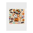 あとりえmignonのハロウィンドッグ Clear File Folder