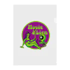 提供 tshopのMUSIC ALIEN クリアファイル